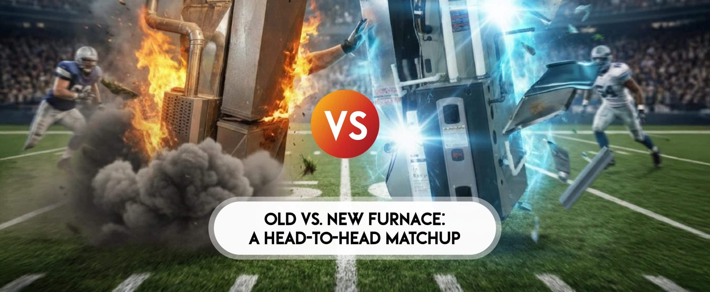 Old furnace vs. new furnace